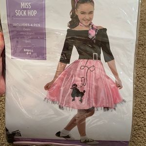 Girls Sock Hop Costume